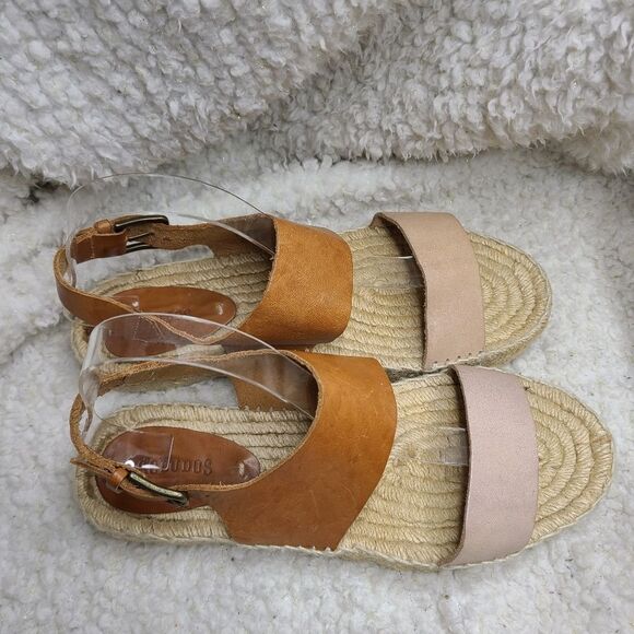 Soludos Bi-Color Platform Espadrille Sandal - Picture 2 of 8
